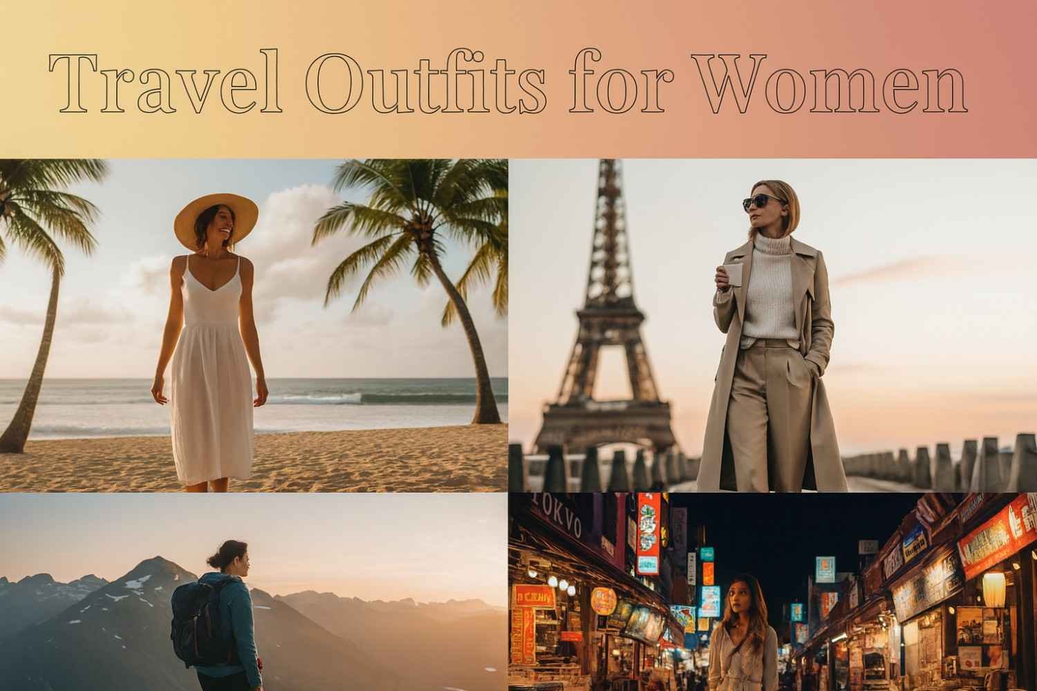 Travel Outfits for Women: A Stylish & Comfortable Guide for 2025