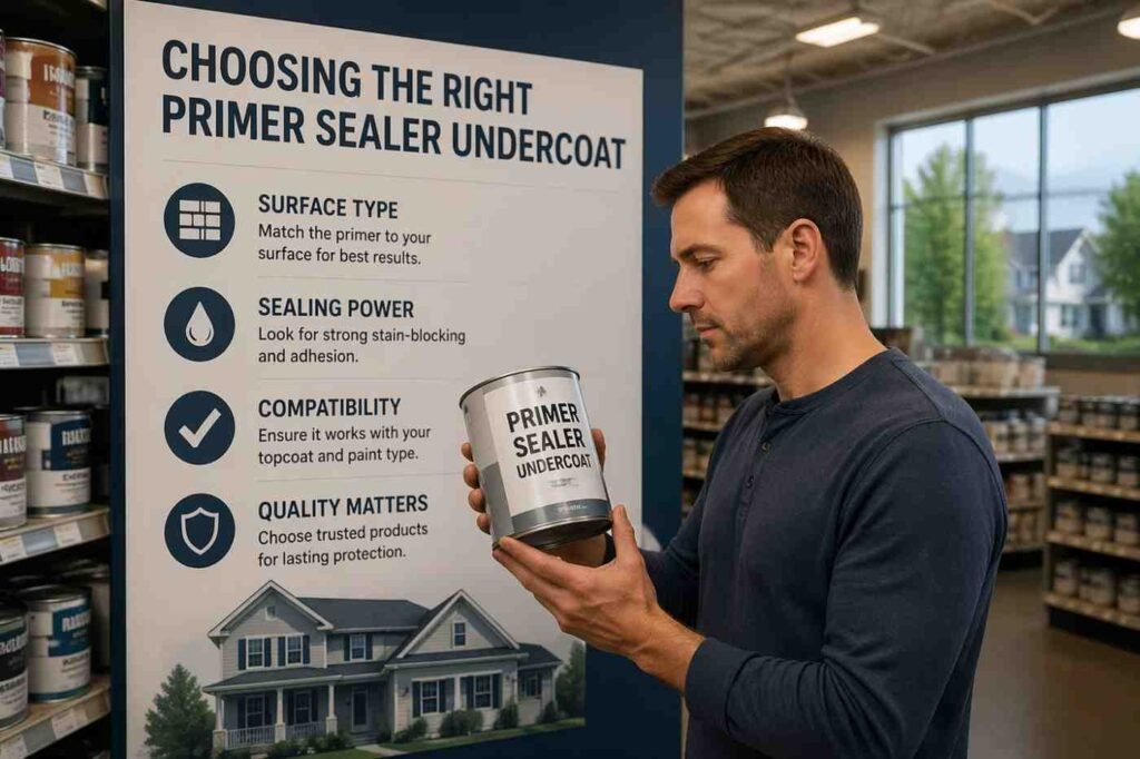 Choosing the Right Primer Sealer Undercoat