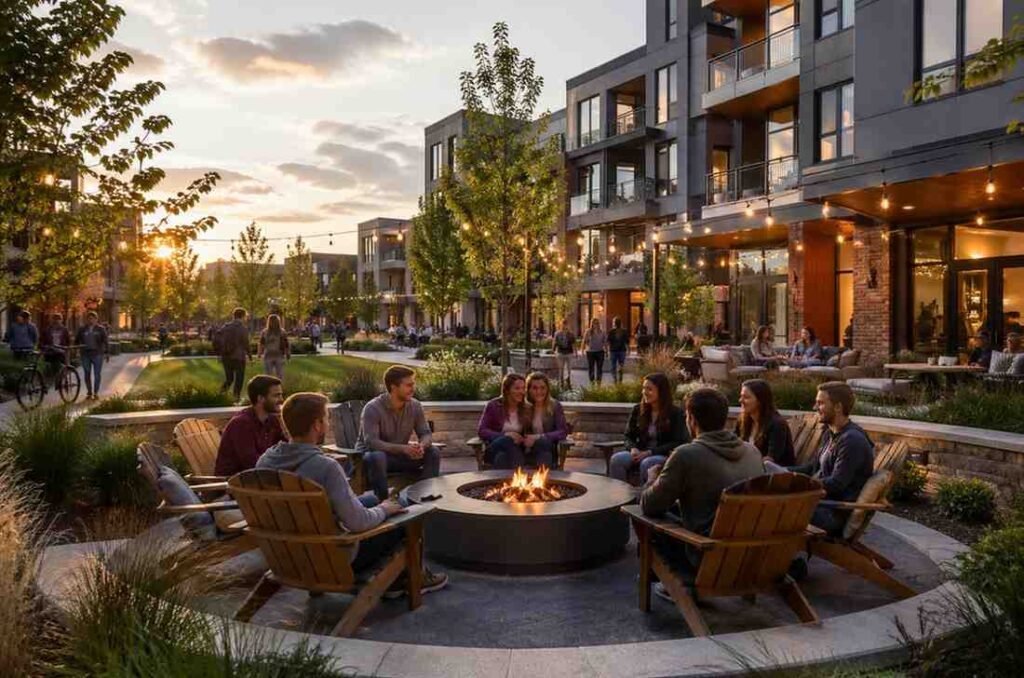 Community Focused Designs Encouraging Interaction