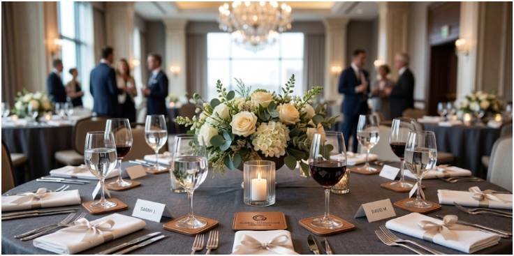 How Can Personalized Coasters Enhance Your Next Corporate Event?