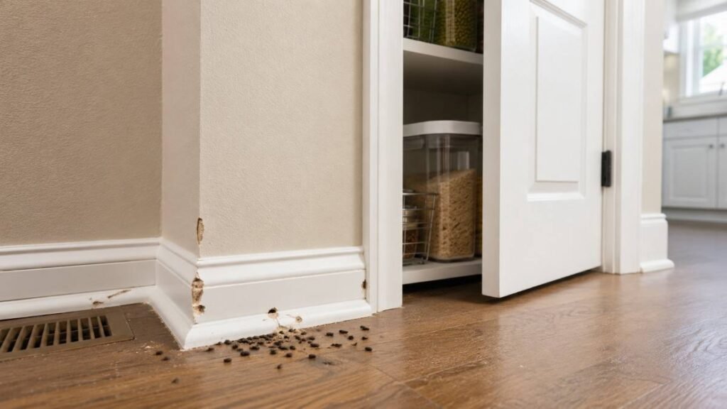 Droppings and Urine Stains