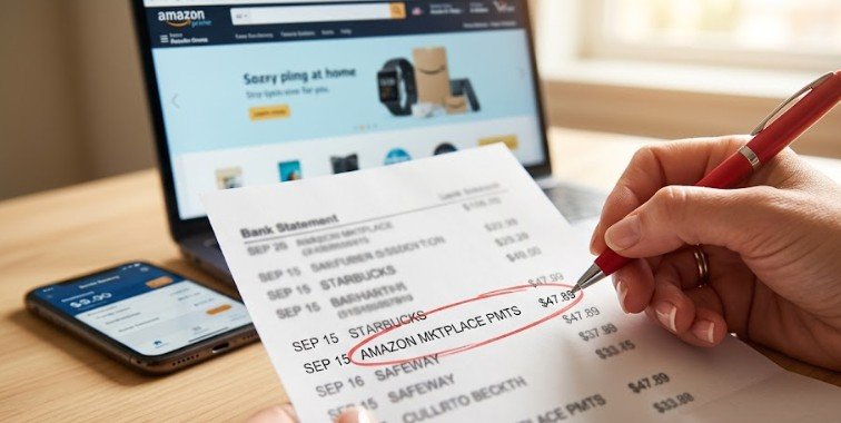 What Is That “amazon mktplace pmts” Charge on Your Bank Statement?