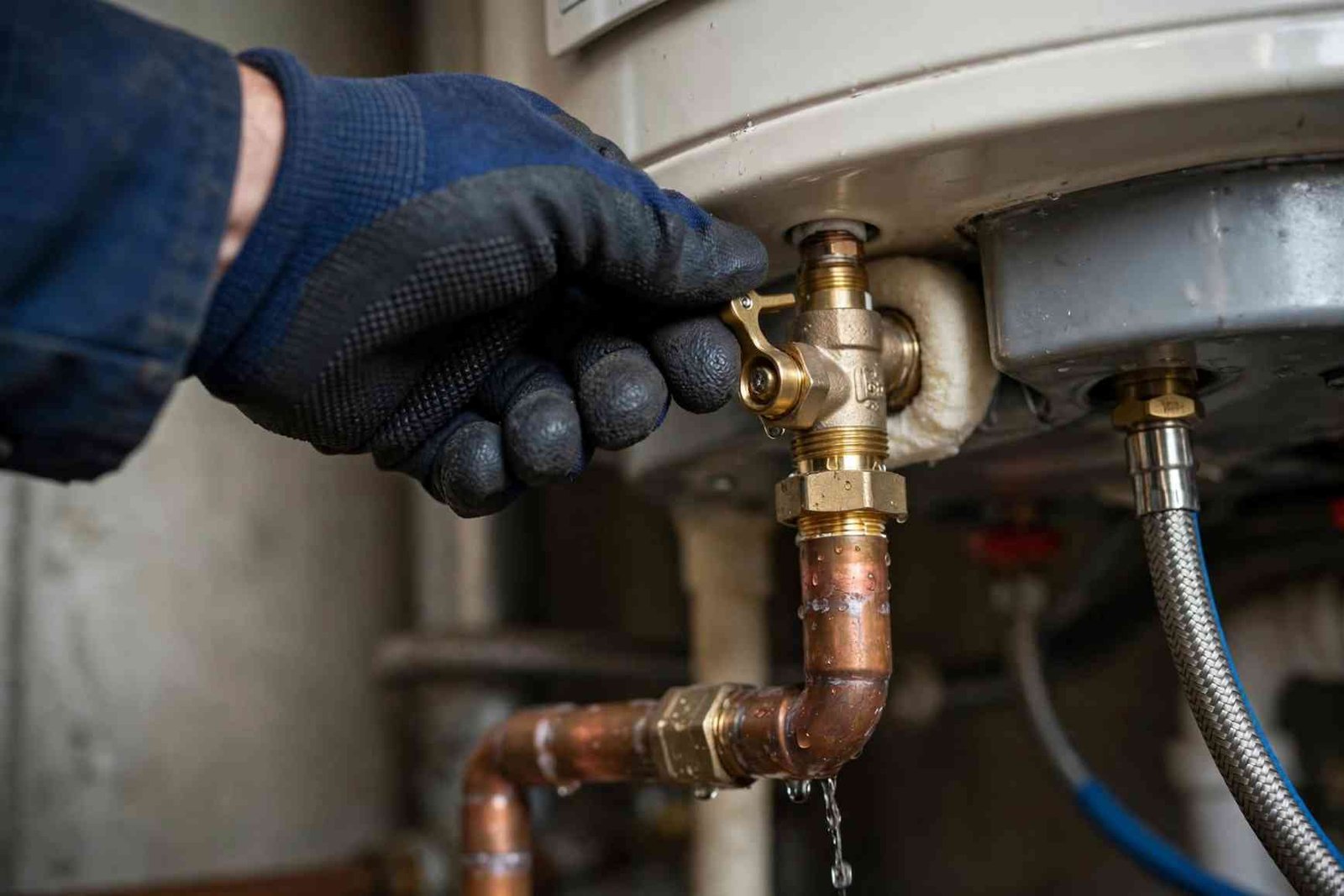 Executing the Drain and Sediment Flush