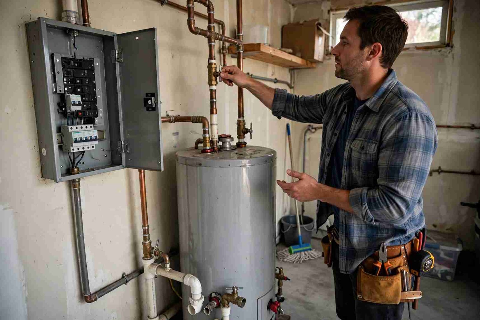 Preparing the Appliance for Drainage