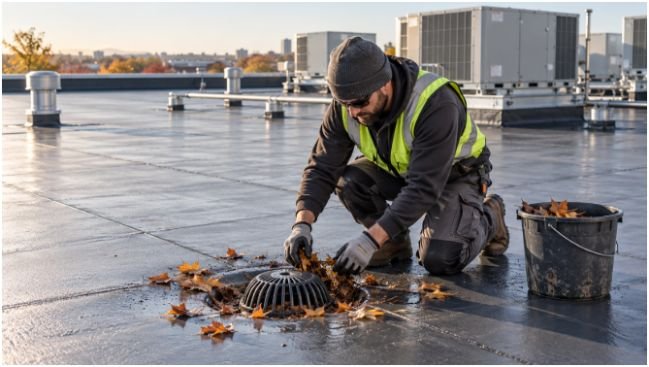 Implement Proactive Roof Maintenance and Drainage Protocols