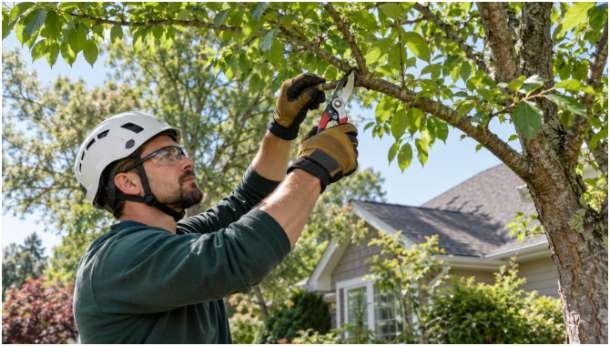 Manage Tree Health and Trim Overhanging Branches