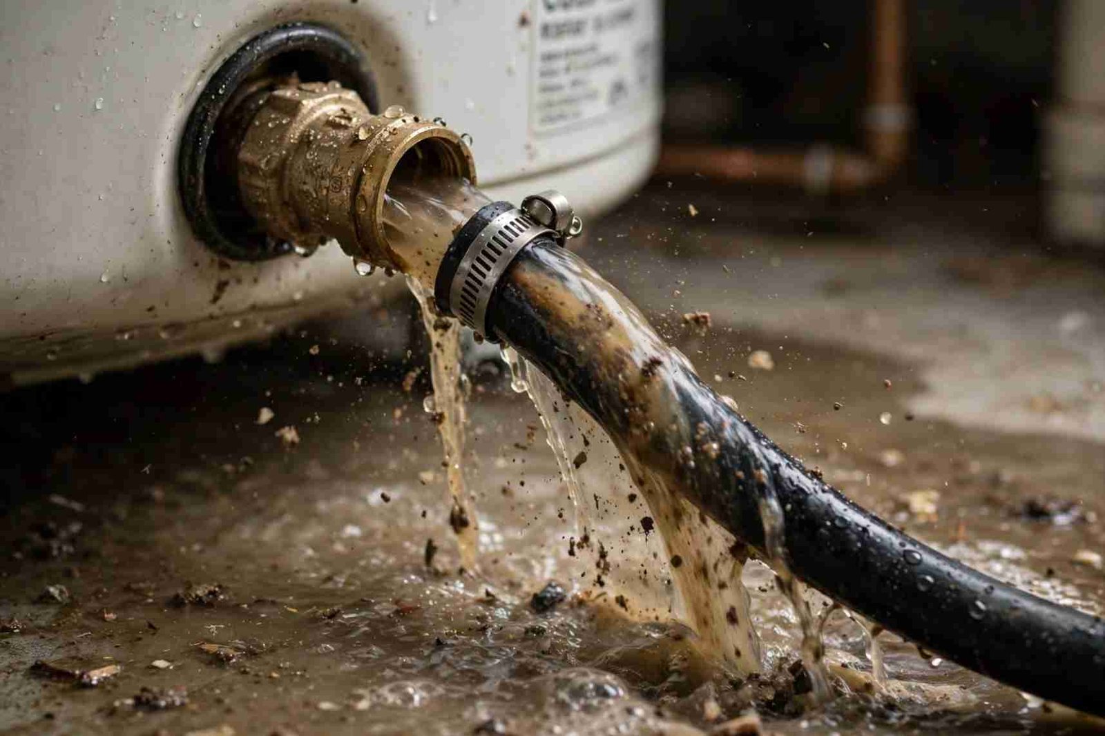 Step-by-Step Procedure for Flushing the Storage Tank